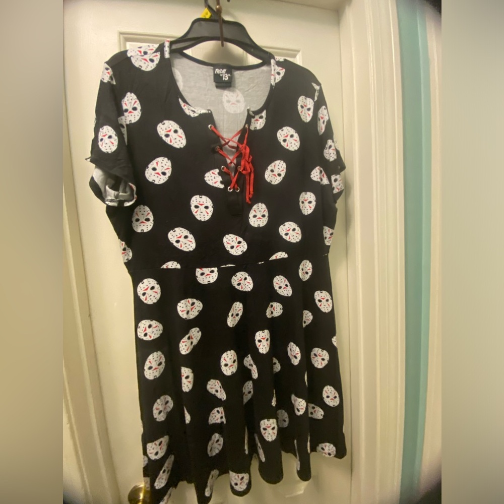 Friday the 13th Jason Vorhees tie skater Dress